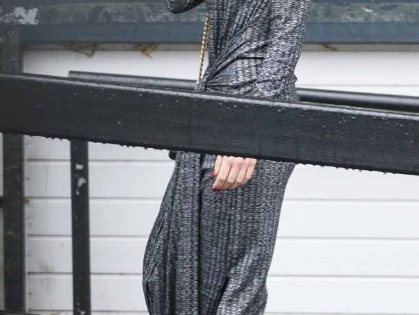 Helen Flanagan arriving at the ITV studios, London.