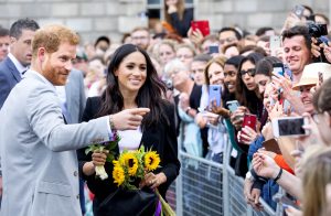 Meghan Markle Meets The Public At Trinity College In Ireland