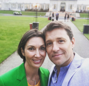 Ben Shepherd with wife Annie