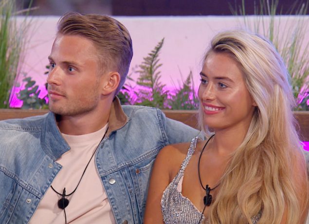 Love Island's Charlie and Ellie