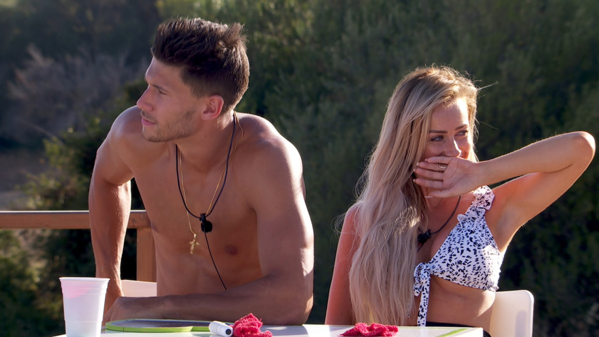 Love Island's Laura and Jack