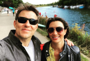 Ben Shephard and his wife Annie
