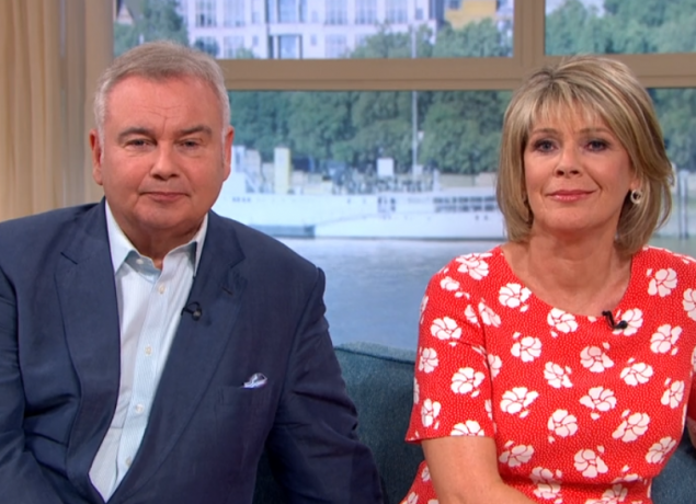 Eamonn Holmes and Ruth Langsford on This Morning