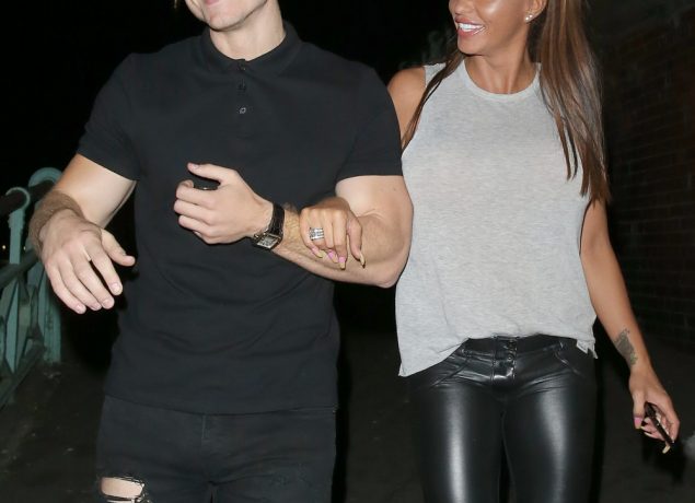 atie Price And Kris Boyson Arrive At ﻿Shooshh Club In Brighto