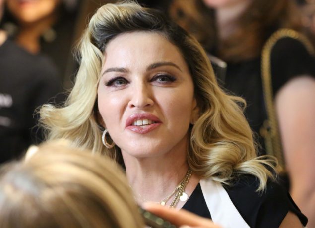 Madonna launches her skincare line, MDNA In NYC