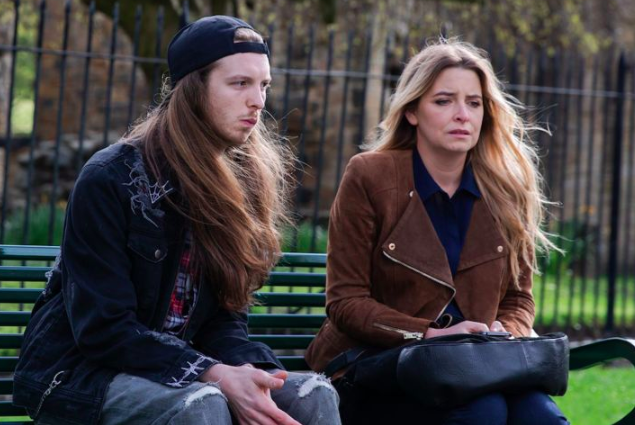 Emmerdale shares sweet behind-the-scenes pic of Emma Atkins and James Moore