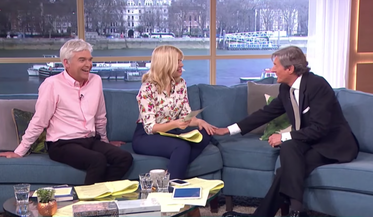 This Morning Phillip Schofield Holly Willoughby Nigel Havers ITV