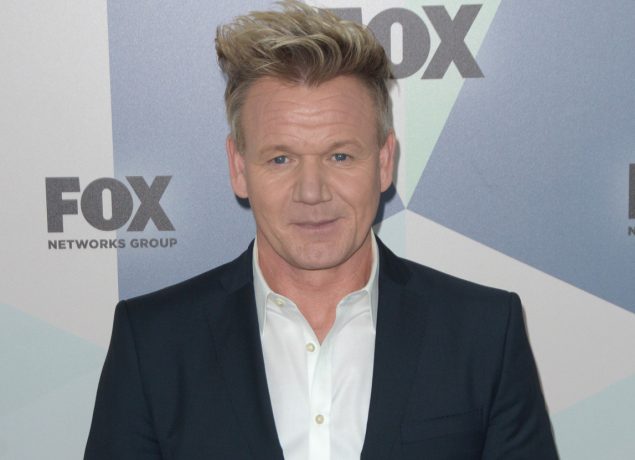 Gordon Ramsay at the 2018 Fox Network Upfront at Wollman Rink, Central Park