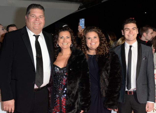 The Tapper Family arrives at the National Television Awards 2018