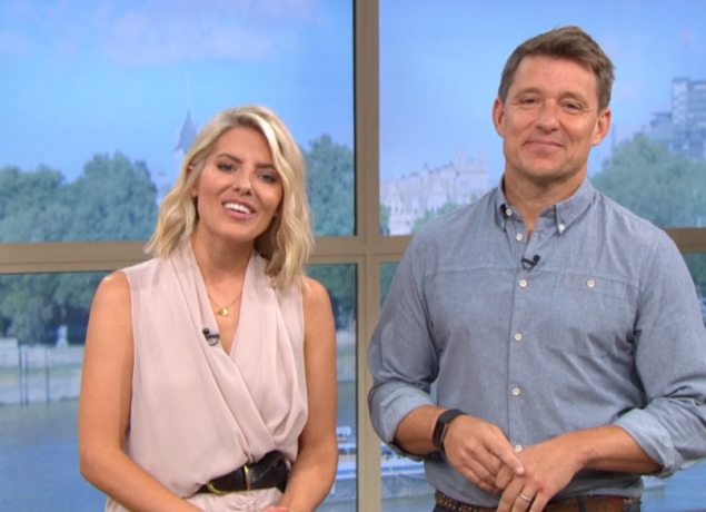 Mollie King and Ben Shephard host This Morning