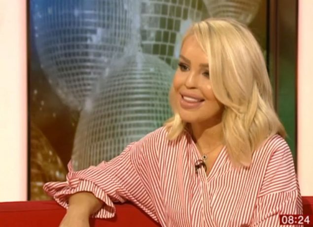 Katie Piper signs for Strictly