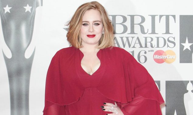 Adele,Red Carpet Arrivals At The 2016 BRIT Awards In London