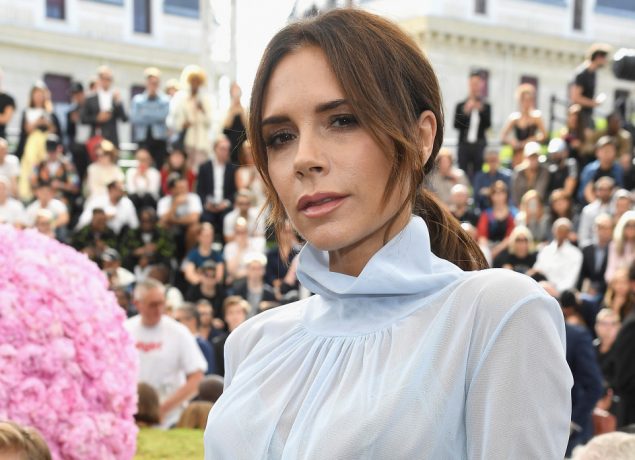 Victoria Beckham attends the Dior Homme Menswear Spring/Summer 2019 show as part of Paris Fashion Week