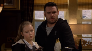 Emmerdale's Aaron and Liv