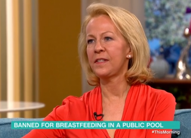 This Morning guest, who says breastfeeding in public is just as bad as urinating in public