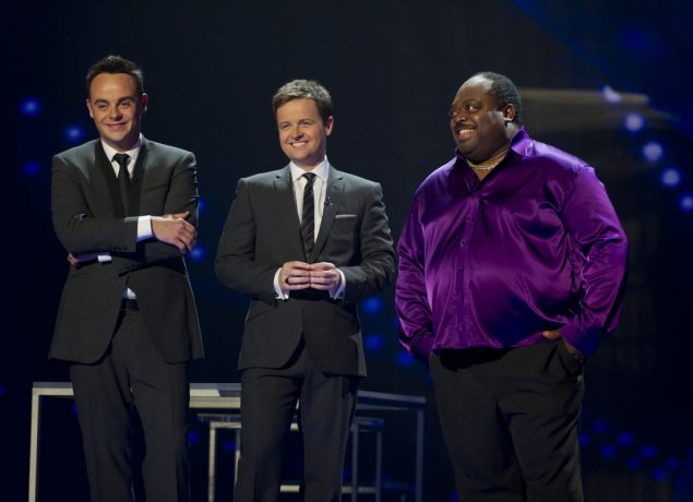 Britain's Got Talent' TV Programme,London, Britain - 3 June 2011 Ant and Dec [Anthony McPartlin, Declan Donnelly] with Antonio Popeye