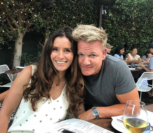 Gordon Ramsay and his wife Tana