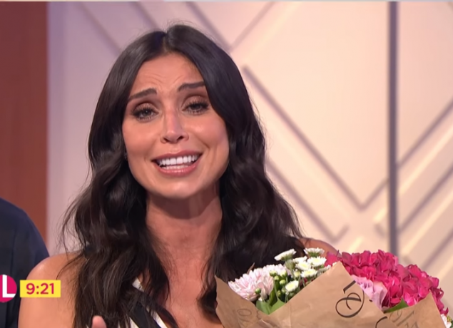 Christine Lampard's baby shower on Lorraine