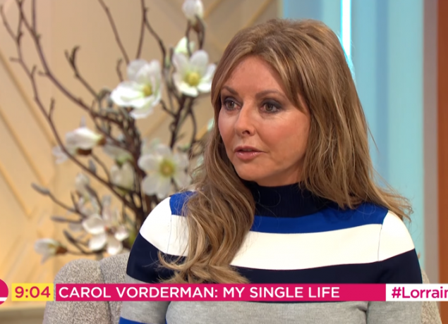 Carol Vorderman on Lorraine
