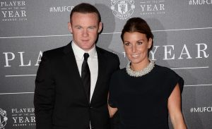 Wayne and Coleen Rooney arrive at Manchester United Football Club