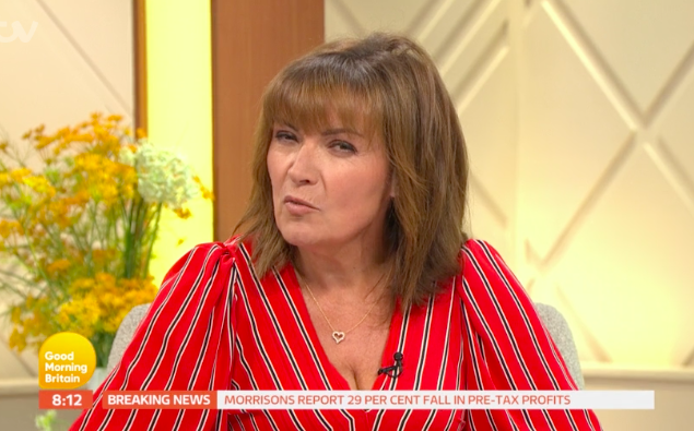 lorraine kelly itv