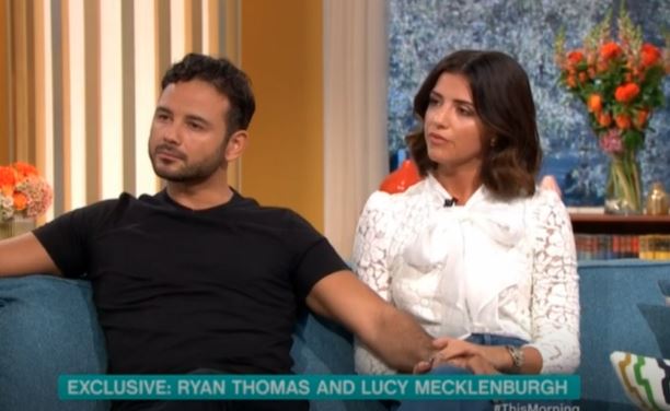 Ryan Thomas and Lucy Mecklenburgh on This Morning