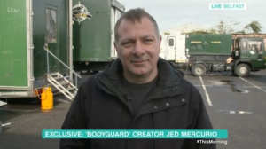 Jed Mercurio talks about his success on This Morning (Credit: ITV1)