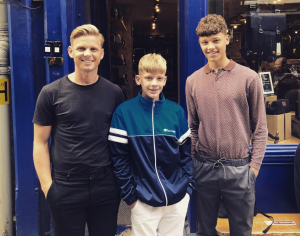 Jeff Brazier with his sons Bobby and Freddie (Credit: Instagram @jeffbrazier)