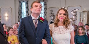 Tracy and Steve wed for the second time in October 2018 (Credit: ITV)