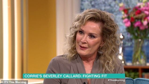 Beverley Callard This Morning