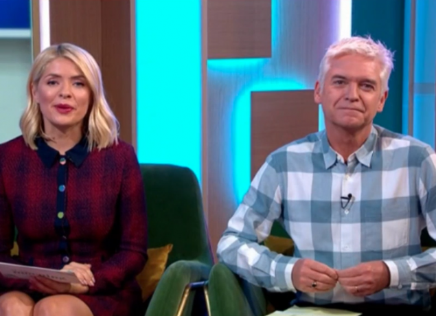 Holly Willoughby and Phillip Schofield on This Morning