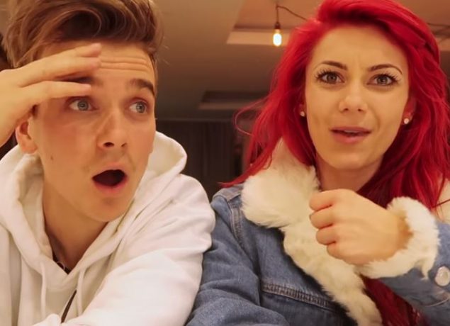 Joe Sugg and Dianne Buswell