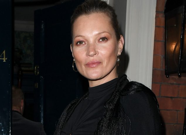 Kate Moss and Sadie Frost attend a Vogue party at Mark's Club