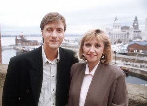 THIS MORNING - 30 UNFORGETTABLE YEARS Tuesday 2nd October 2018 on ITV Pictured: Richard Madeley and Judy Finnigan 'This Morning' TV Programme, Liverpool, Britain. - 1988