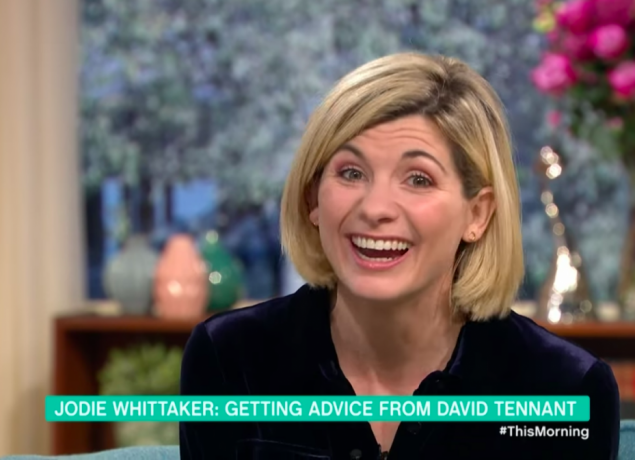 jodie whittaker this morning doctor who itv