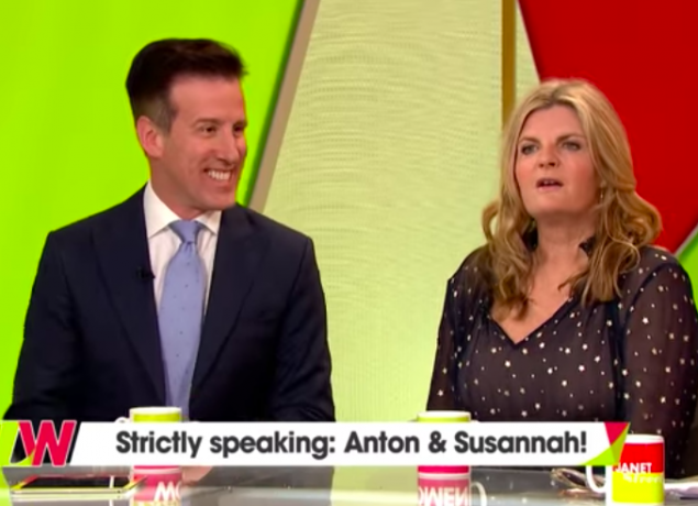 anton du beke susannah constantine strictly loose women