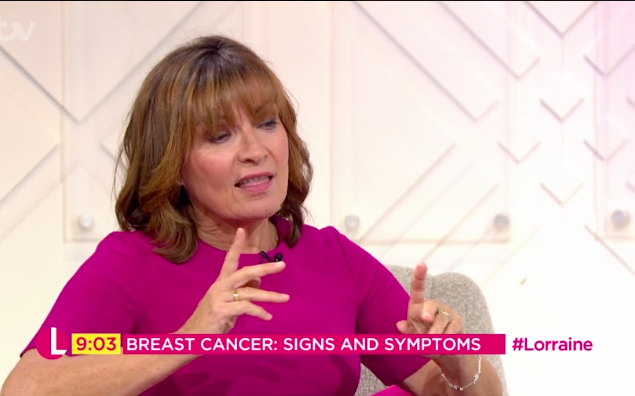 lorraine kelly itv