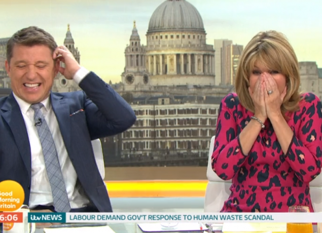 Ben Shephard and Kate Garraway on GMB