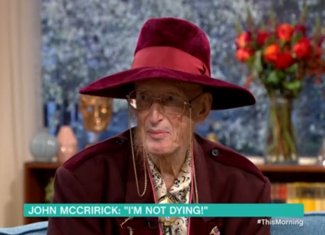 John McCririck on This Morning