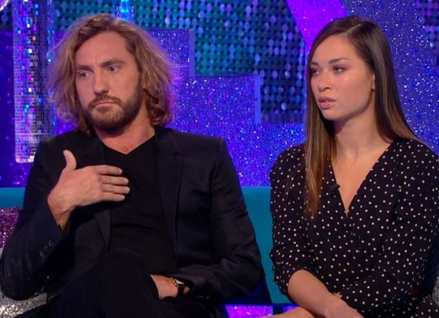 Seann Walsh and Katya Jones on It Takes Two