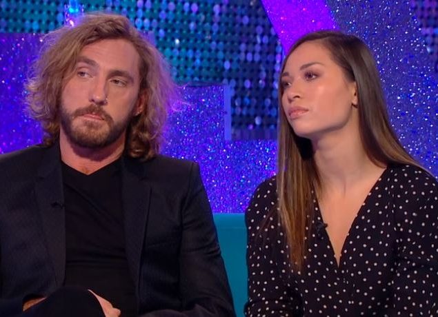 Seann Walsh and Katya Jones on It Takes Two
