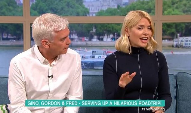 Holly Willoughby and Phillip Schofield