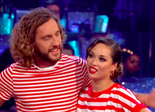 Strictly fans spot Katya's husband Neil glaring as she hugs Seann Walsh after kissing scandal