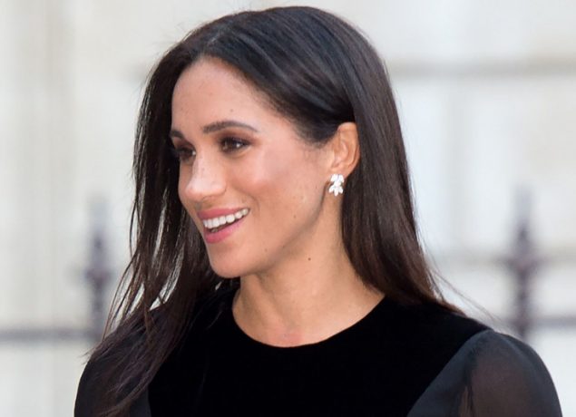 Duchess Of Sussex Wears Givenchy At An Oceania Exhibition In London