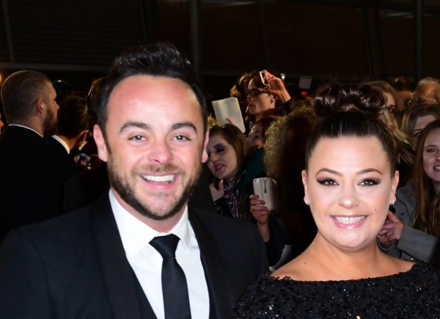 Ant McPartlin and Lisa Armstrong / PA