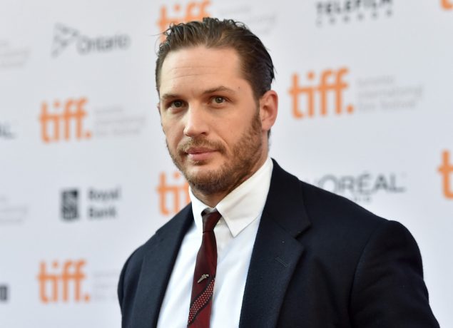 Tom Hardy attends 'The Drop' premiere during the 2014 Toronto International Film Festival