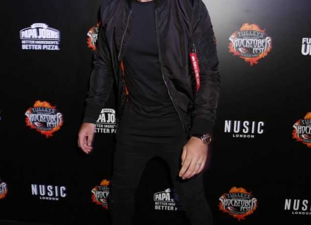 Kieran Hayler Attends Tulleys Farm Shocktober Fest In London