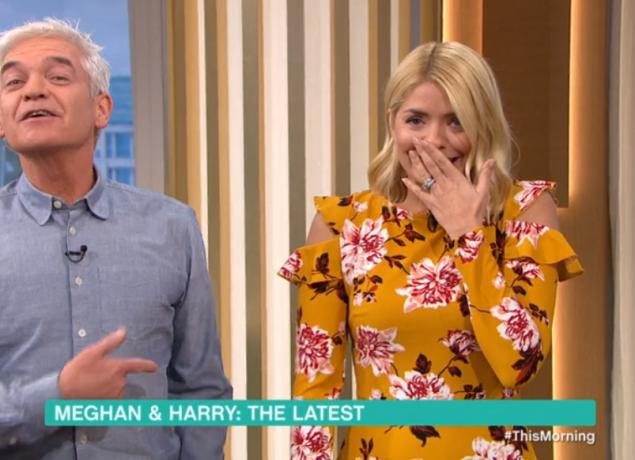 Phil and Holly on this morning