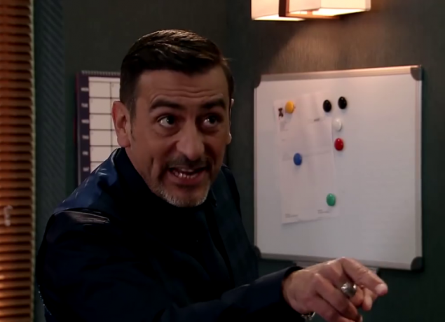 Peter Barlow rows with Daniel