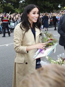 The Duchess of Sussex, Meghan Markle is gifted a copy of Australian classic children's book "Gumnut Babies" by May Gibbs on her Melbourne visit